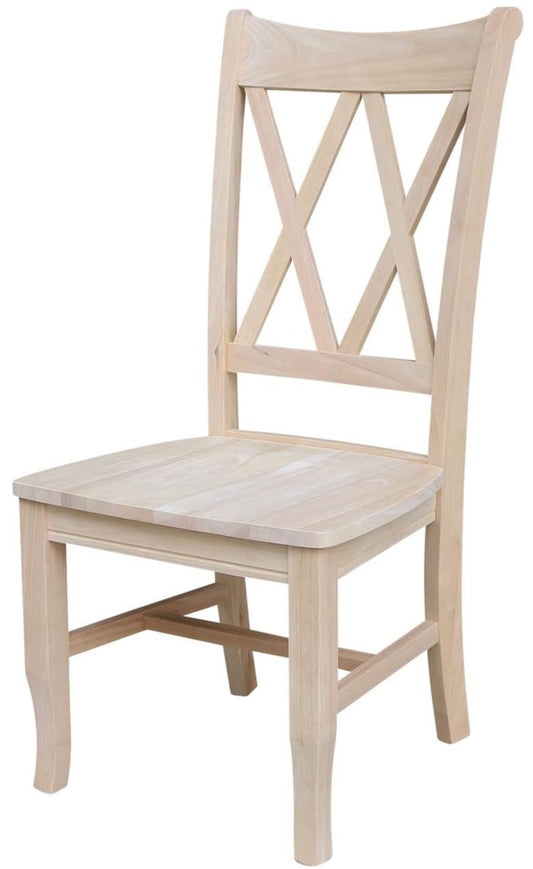 Double  X Back Chair